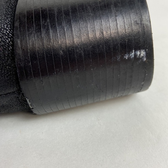 BCBGENERATION Sunshine Vegan Suede Leather Black Knee High Tall Side Zip Boots - Picture 13 of 16